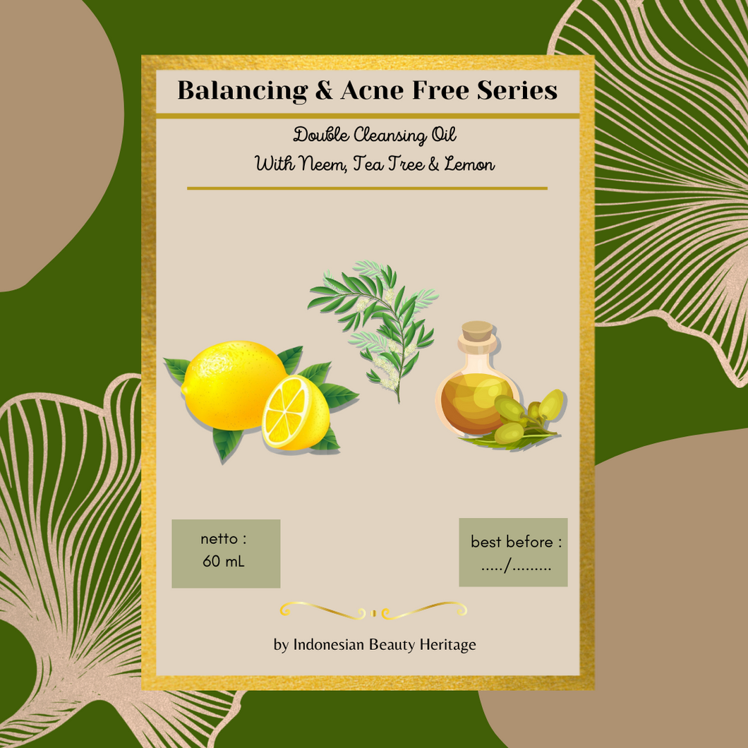 Cleansing Oil - Balancing & Acne Free Series